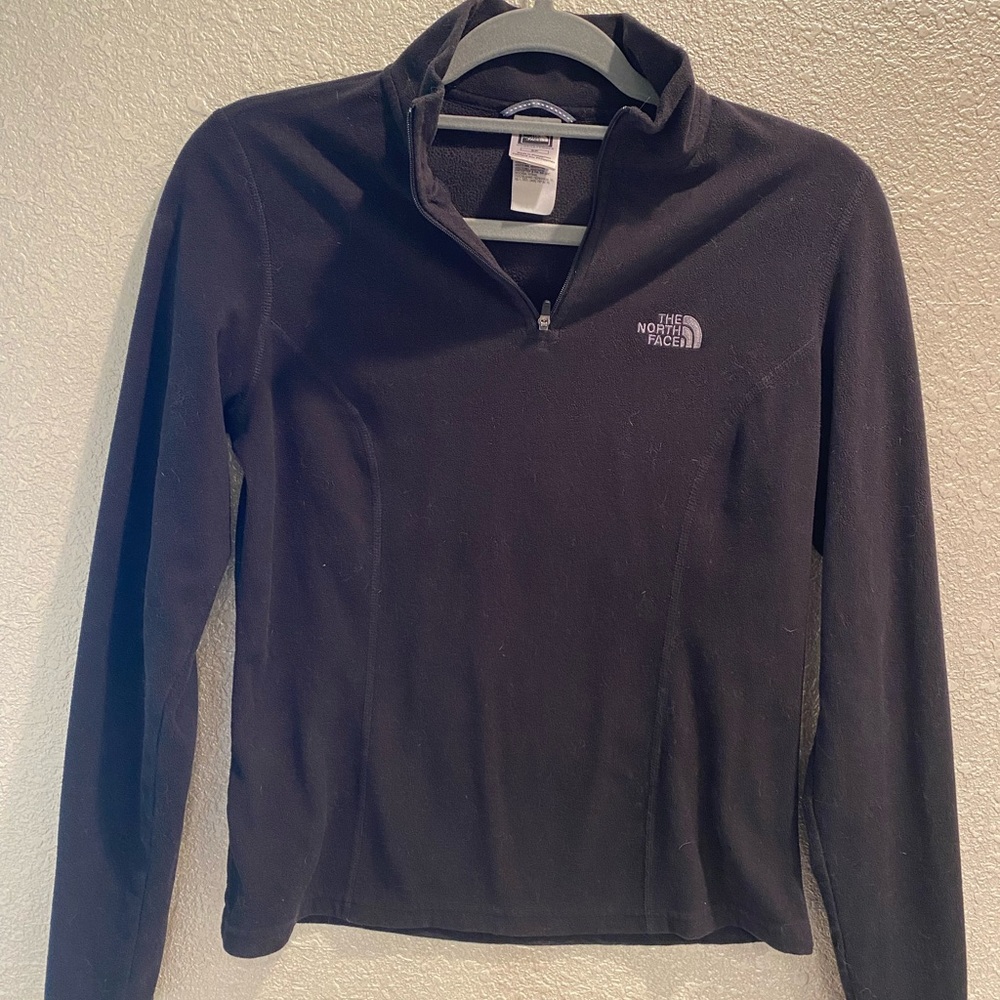 The North Face Women's Black Quarter-Zip Sweatshirt